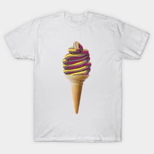 Trippy Soft Serve Cone T-Shirt